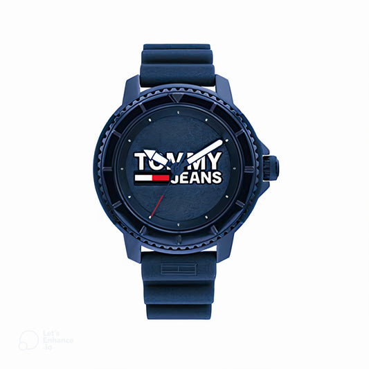 Tommy Hilfiger – monochrome watch – men - 1792000