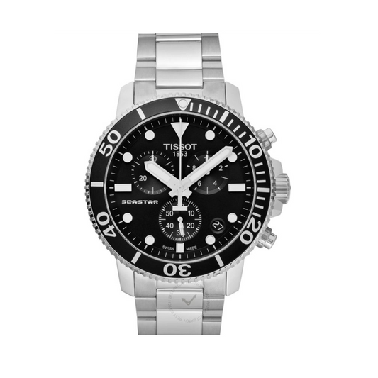 Tissot Seastar Black Men's Watch - T120.417.11.091.01