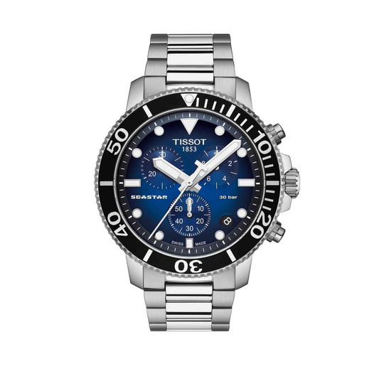 Tissot Seastar Blue Men's Watch - T120.417.11.091.01